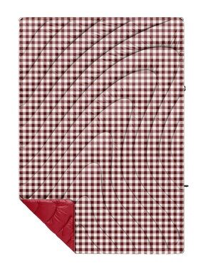 Rumpl Original Puffy 1P Blanket Red Gingham camping backpacking packable
